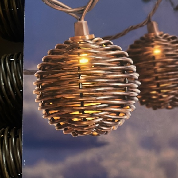 Better Homes And Gardens Rattan String Lights - Picture 3 of 6